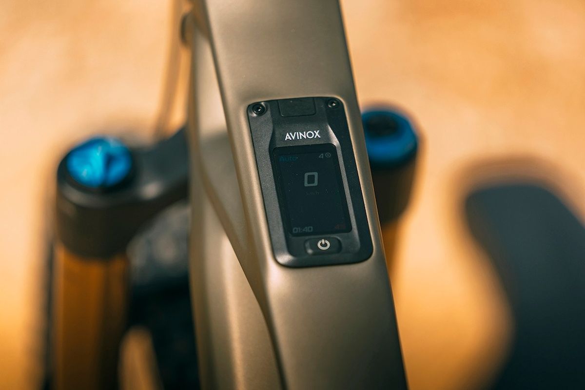 afficheur minimaliste dans le cadre dji avinox