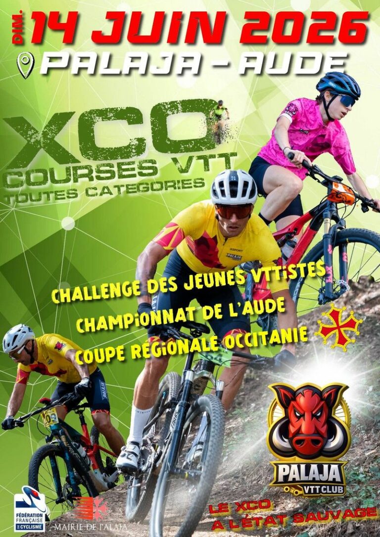 affiche promotionnelle evenement vtt xco challenge