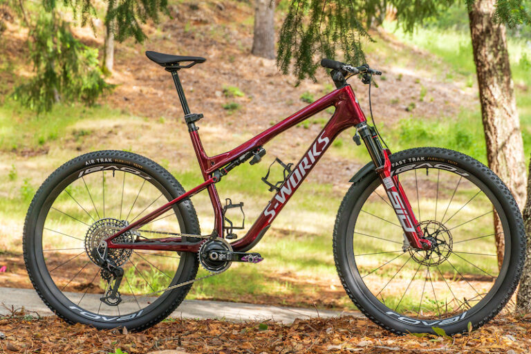 photo du tout nouveau vtt xc de la marque californienne le specialized epic