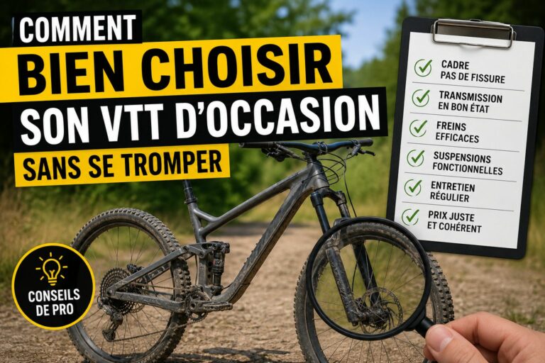 image d'un vélo passé à la loupe pour identifier ses défauts