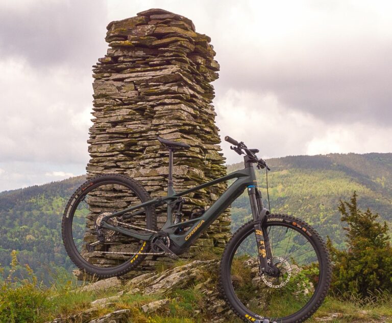 vtt electrique orbea wild en montagne