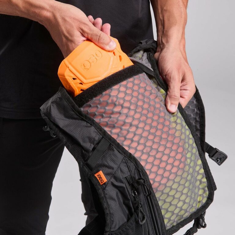 photo de la dorsale amovible du sac a dos ekoi